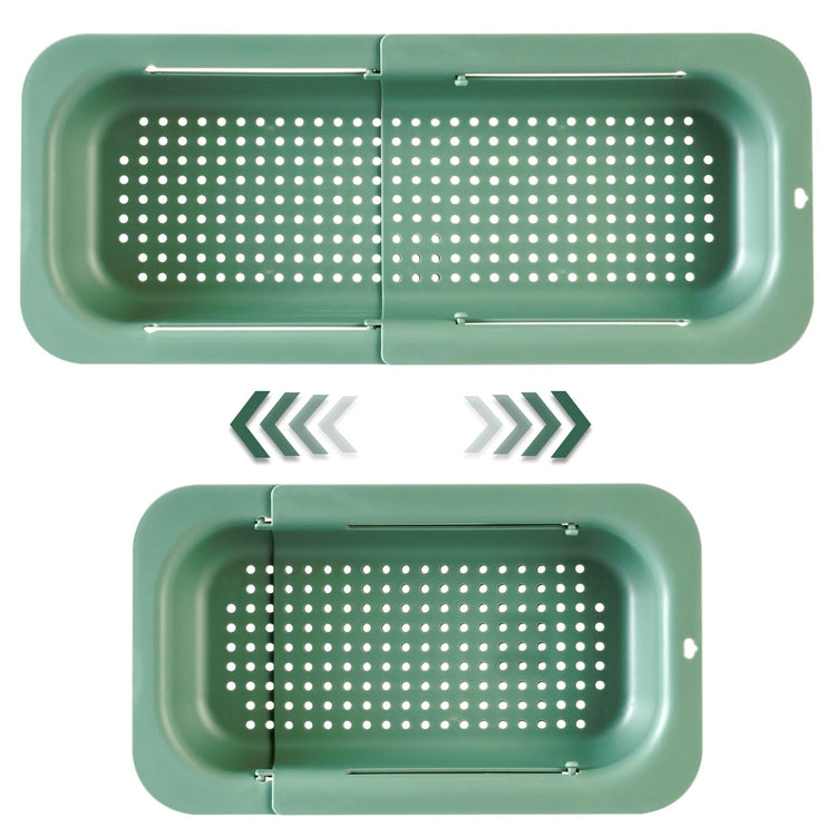 Extendable Sink Colander Strainer Basket