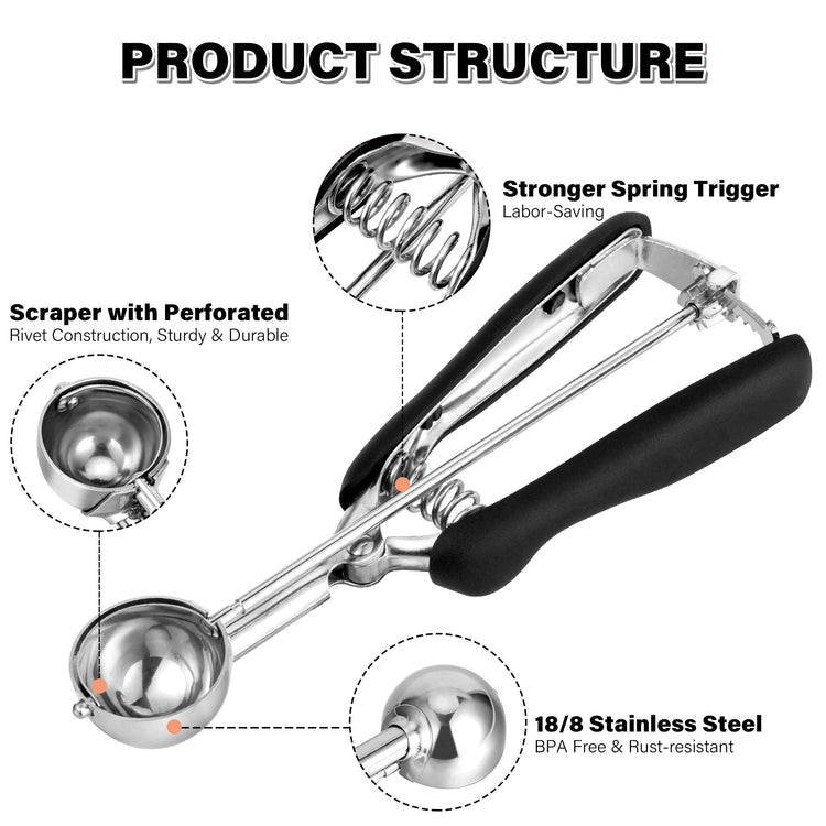 Cookie Scoop 1 Tbsp for Baking