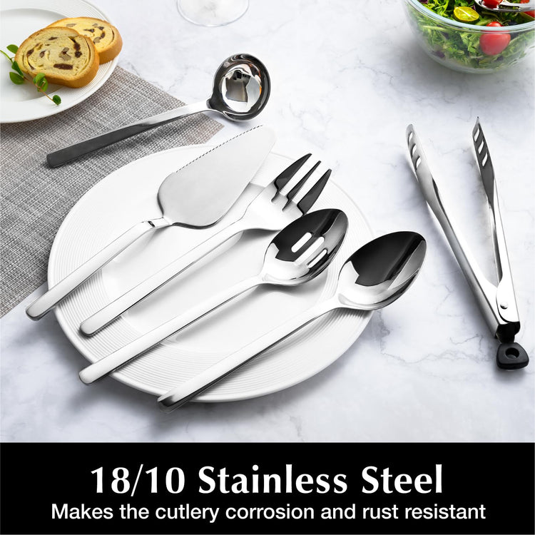 5 piece Large Hostess Serving Utensils Set (5 Count)