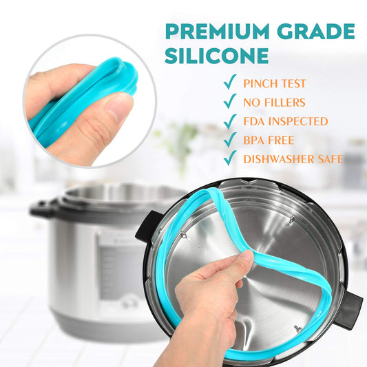 Sealing Ring Replacement for Instant Pot 5 6 Quart (3 Count)
