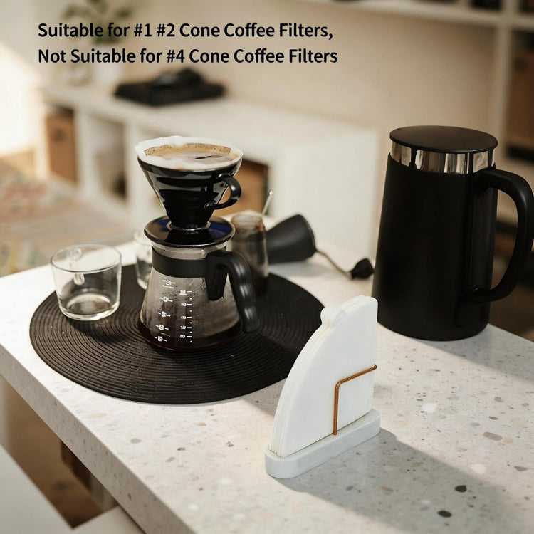 Cone Coffee Filter Holder for Counter