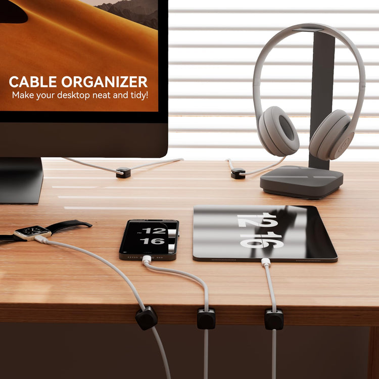 Rotatable Cord Organizer (8 Count)