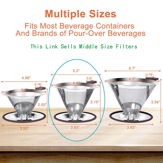 Pour Over Coffee Dripper Pour Over Coffee Filter