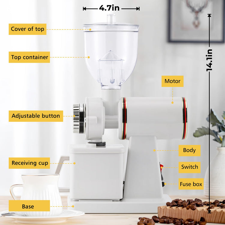 Electric Burr Coffee Grinder