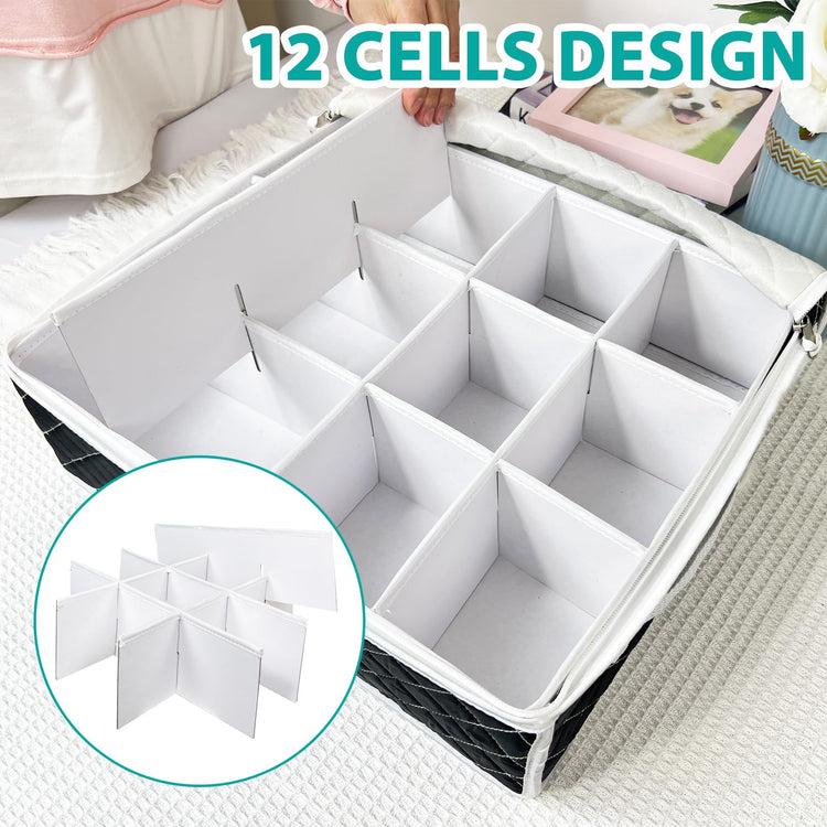 China Dinnerware Storage Containers Set (6 Count)