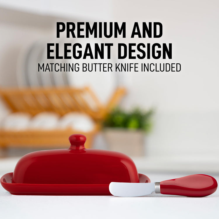 Butter Dish With Lid For Countertop