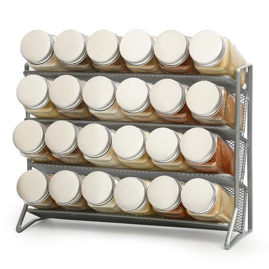 1PCS 4Tier Spice Rack for Counter Free Standing