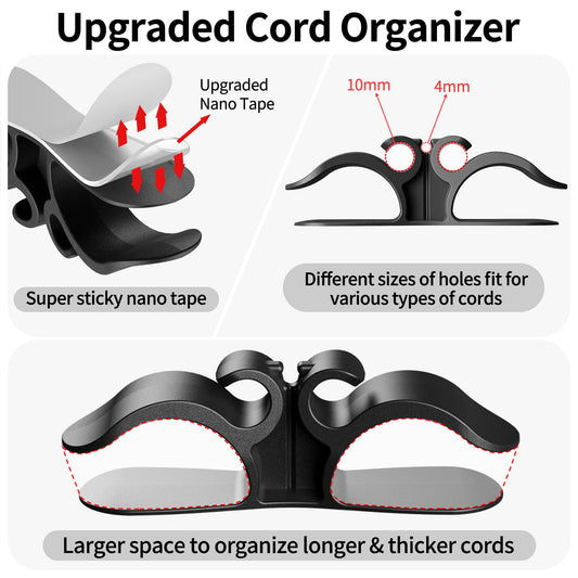 6PCS Upgraded Cord Organizer for Appliances (6 Count)
