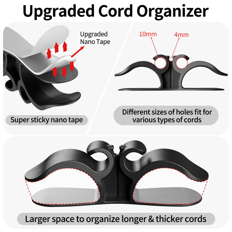 6PCS Upgraded Cord Organizer for Appliances (6 Count)