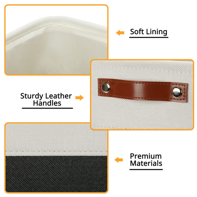 Set Of 4 Cube Storage Bins (4 Count)