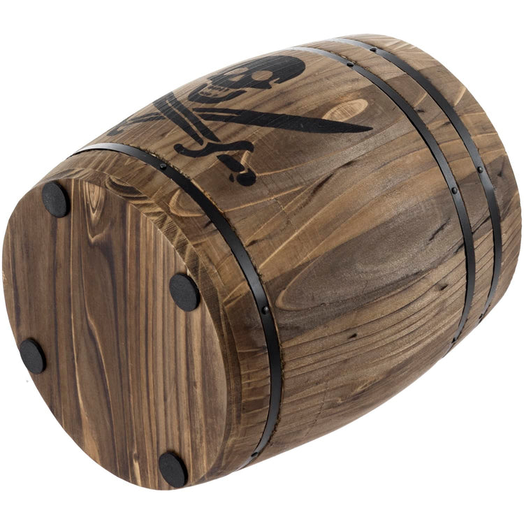 Pirate Rum Cask Utensil Crock