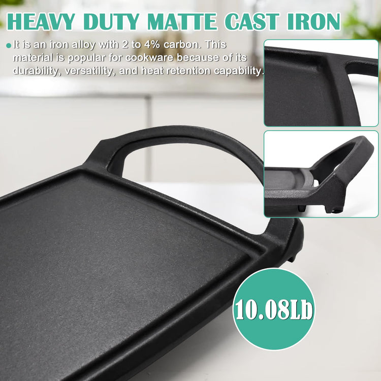 WB31K10217 Cast Iron Griddle Cooktop