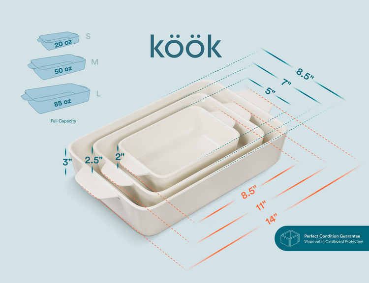Ceramic Bakeware Set