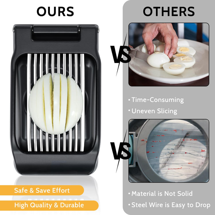 Egg Slicer for Hard Boiled Eggs & Strawberry Soft Foods