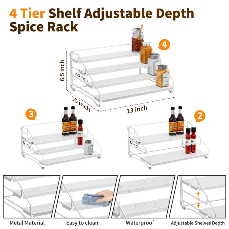 Tiered Spice Rack