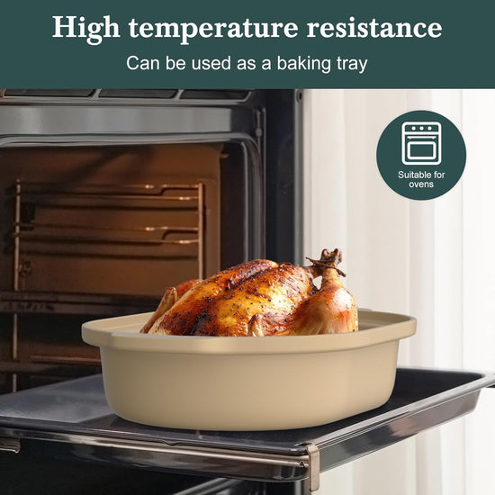 4 Quart Programmable Slow Cooker with Flexible Easy Programming, 8-in-1 Multi-Cooker with Dishwasher Safe Lid & Removable Crock Pot & Wooden Spoon, Nonstick, Oven Safe Pot to 500°F, Brown - Nestoria