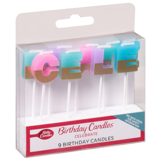 Birthday Candle Cake Topper
