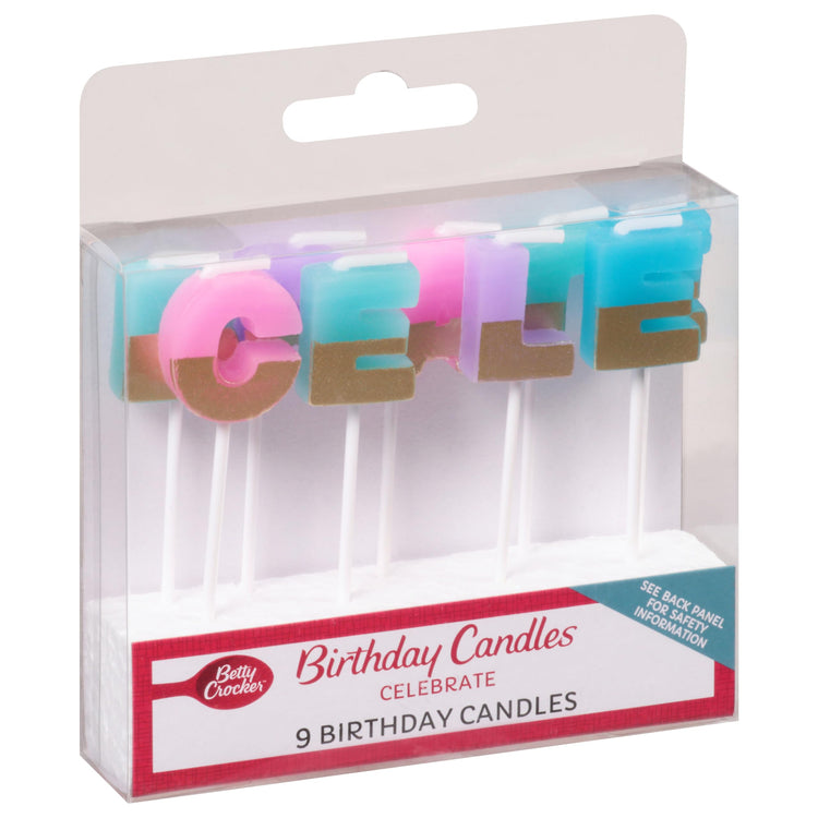 Birthday Candle Cake Topper