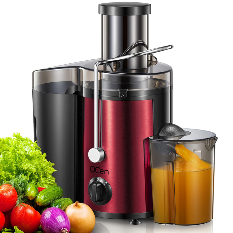 Juicer Machine 500W Centrifugal Juicer with Extra Wide Feed Chute