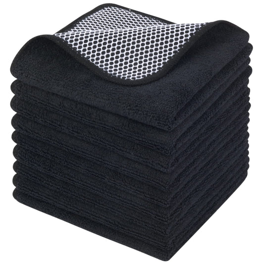 Dish Cloths for Washing Dishes with Scrub Side (9 Count)