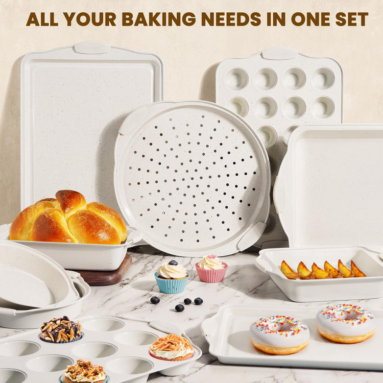 22 PCS Nonstick Baking Pans Set
