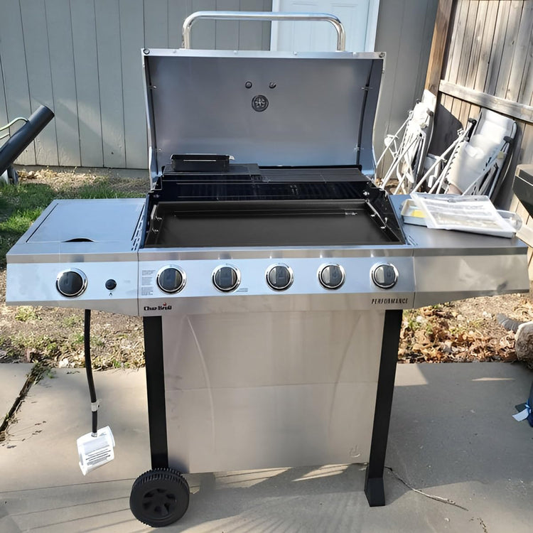 17" Flat Top Griddle for Charbroil Performance 5