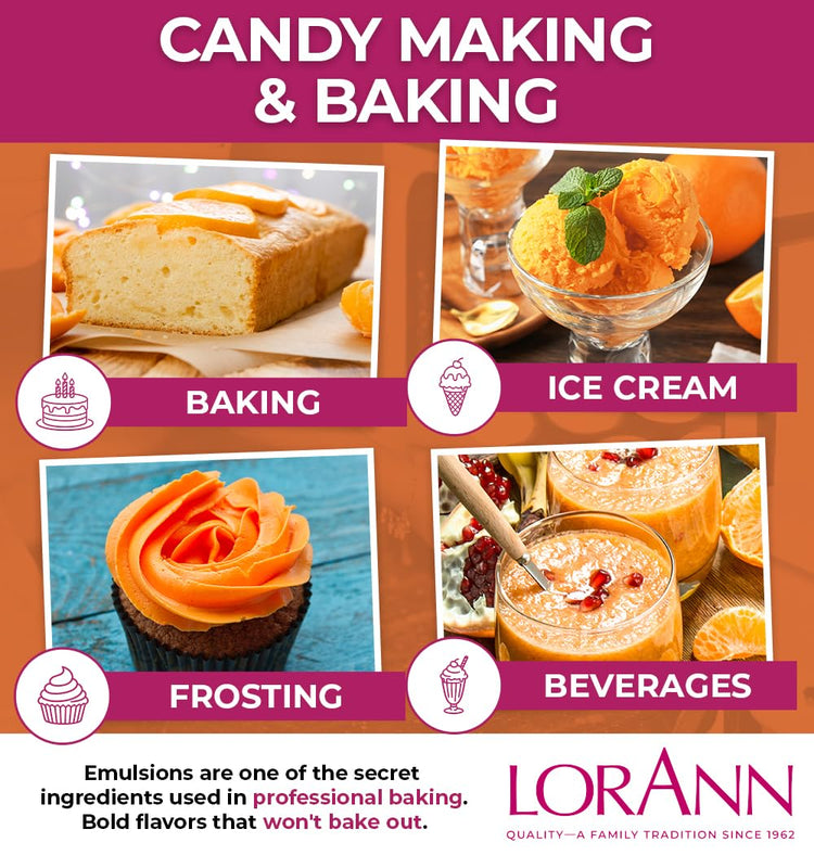 Orange Bakery Emulsion (4 Fl Oz)