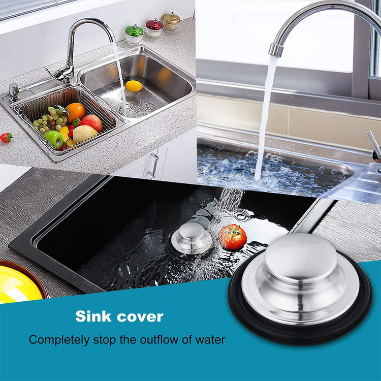 Kitchen Sink Drain Strainer 6 Pack Stainless Steel Sink Stopper (6 Count)
