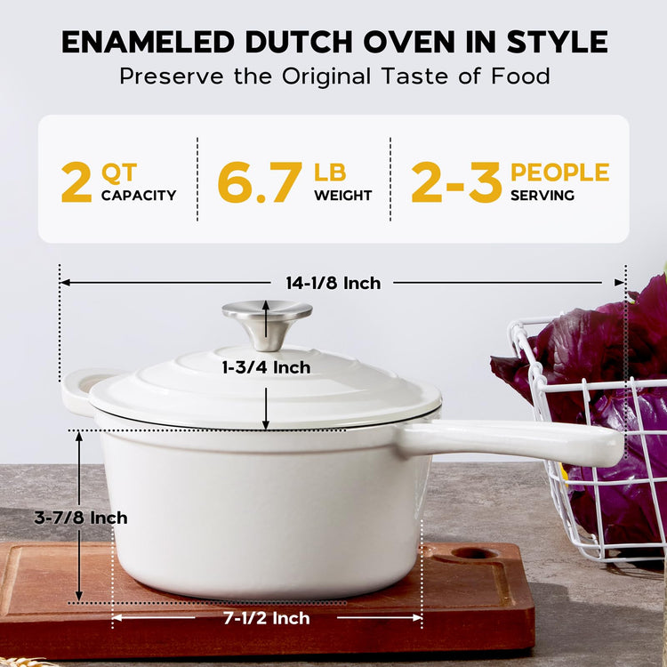 2 Quart Saucepan Dutch Oven
