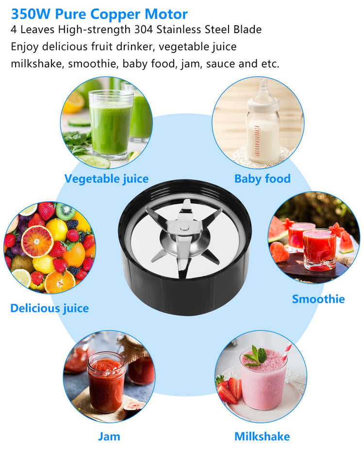 Personal Blender with Button
