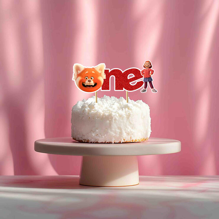 Trning Red One Cake Topper