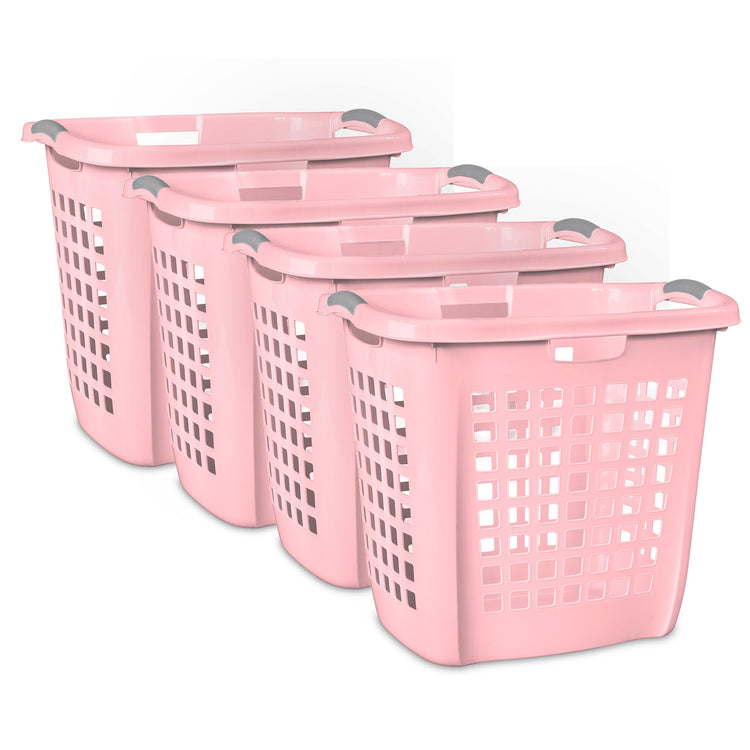 4 Pack Ultra Easy Carry Laundry Basket (4 Count)