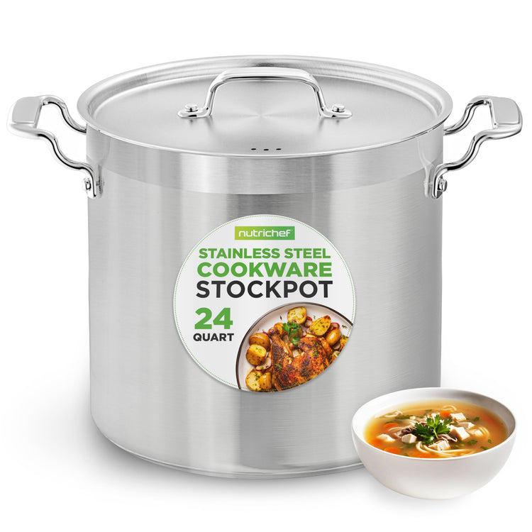 Stainless Steel Cookware Stock Pot