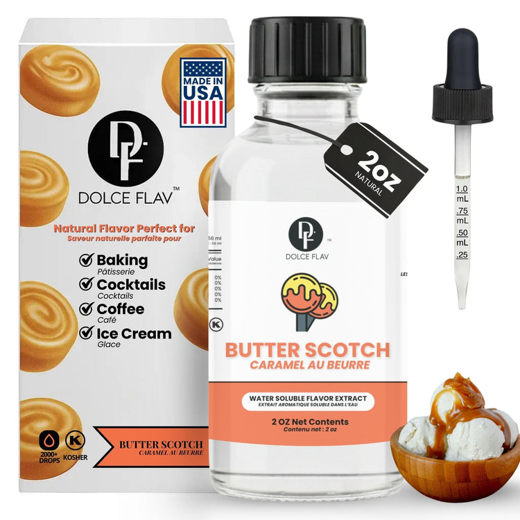 Natural Butterscotch Extract (2 Ounce)
