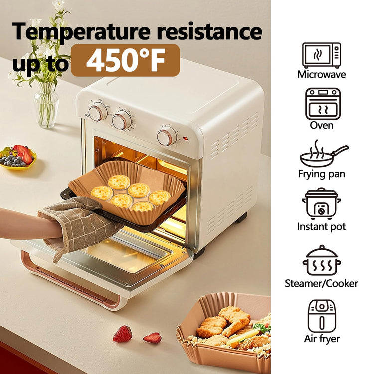 7.5 Inch Air Fryer Liners (400 Count)