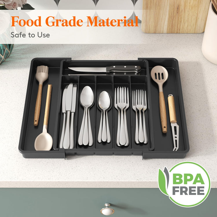 Expandable Silverware Drawer Organizer