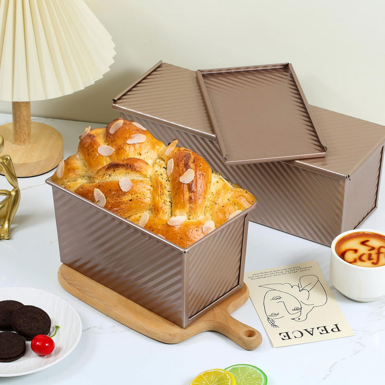 Pullman Loaf Pan with Lid 2 (2 Count)