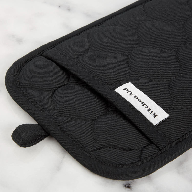 Quilted Cotton Terry Cloth Oven Mitt