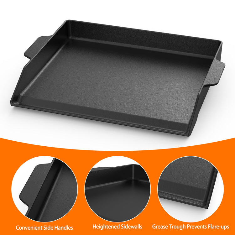 18.6"x14" Universal Cast Iron Non