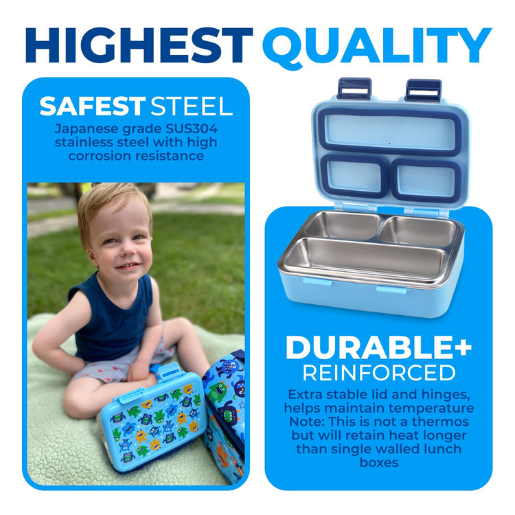 Small Stainless Steel Lunch Box for Baby Toddlers
