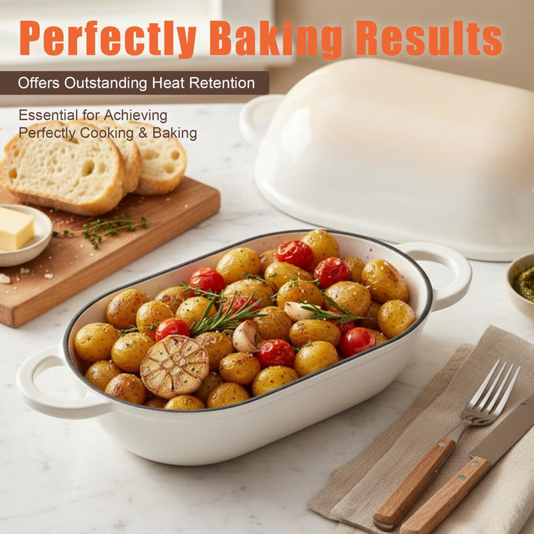 5 QT Enameled Cast Iron Sourdough Bread Oven