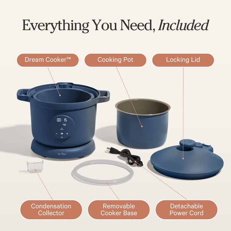 Dream Cooker 6 Qt Ceramic Nonstick Pressure Cooker & Multicooker