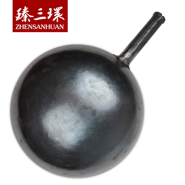 ZhenSanHuan Chinese Hand Hammered Iron Woks and Stir Fry Pans
