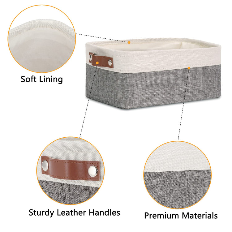 Small Storage Baskets 6 Pack (6 Count)