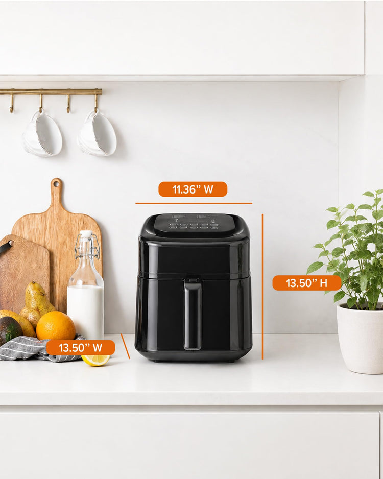 Brio 10-in-1 Air Fryer, 6 QT Capacity with Smart Probe