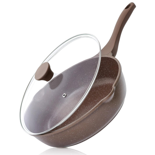 Nonstick Deep Frying Pan Skillet