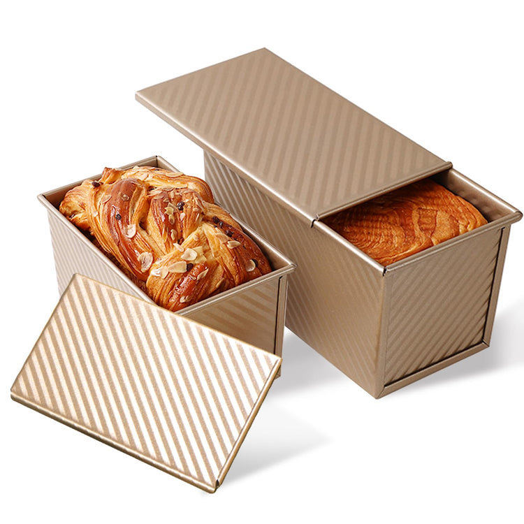 2 Pack Pullman Loaf Pan with Lid
