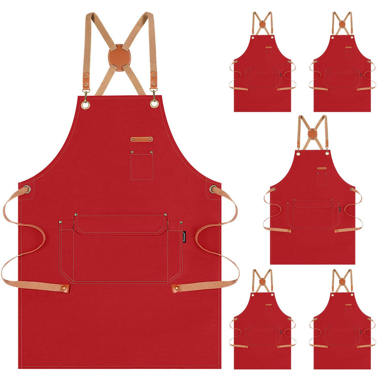 Chef Apron Men Women (6 Count)