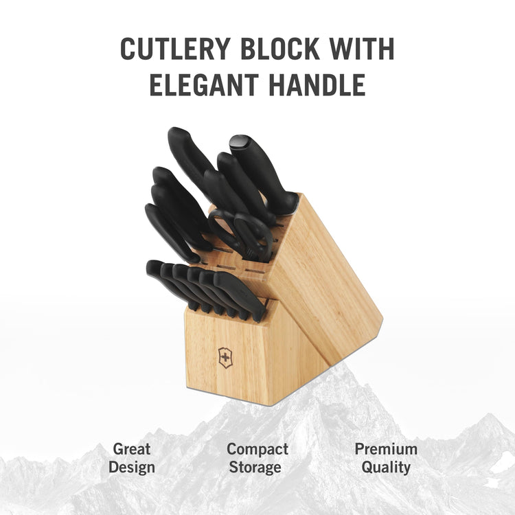 Swiss Classic Knife Block (15 Count)