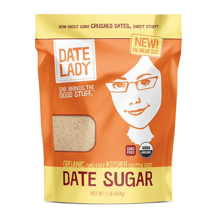 Date Sugar Organic Sugar Substitute for Baking (16 Ounce)